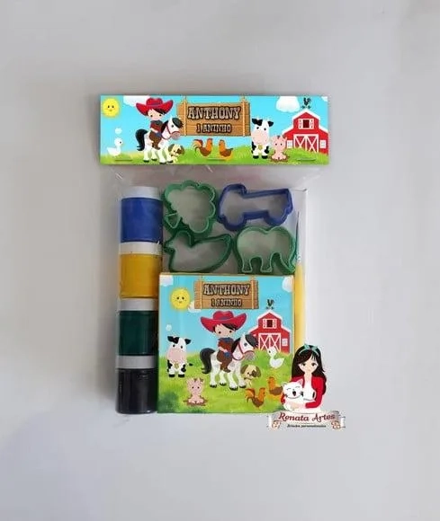 Kit Artes Personalizado Fazendinha