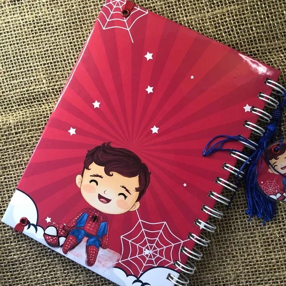 Caderneta de Saúde / Vacinação Personalizada Homem Aranha