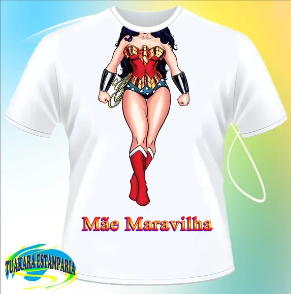 Camiseta Mãe Maravilha