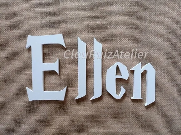 HARRY POTTER Letras Decorativas De Parede