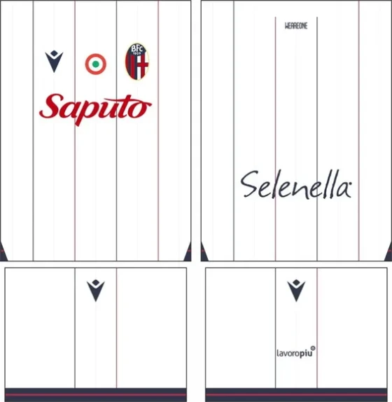 Arte Vetor Camisa Bologna Visita 2025-2026