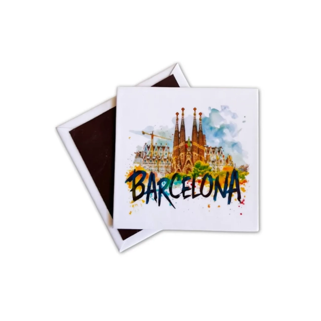 Imã Decorativo Lembrança - Barcelona