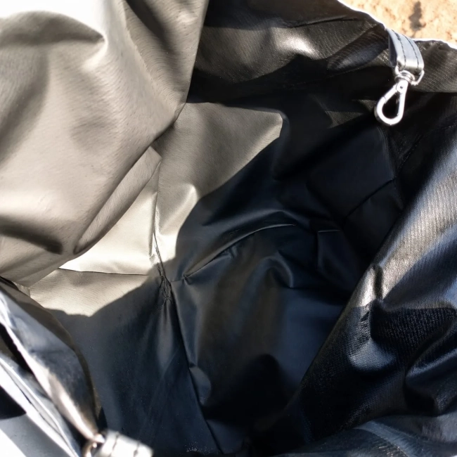 Bolsa Listras Maré Preto E Branco