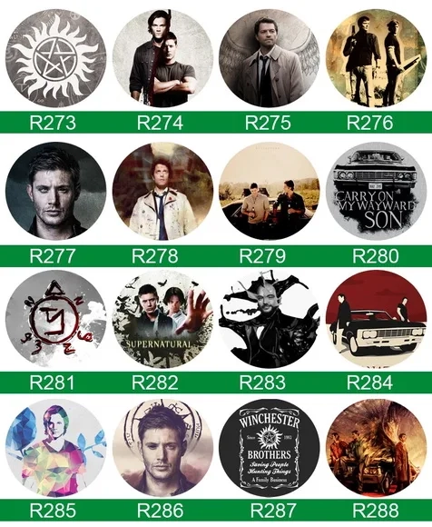 Bottons Supernatural - Button Boton