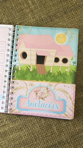 Caderneta de Saúde / Vacinação - Galinha Pintadinha