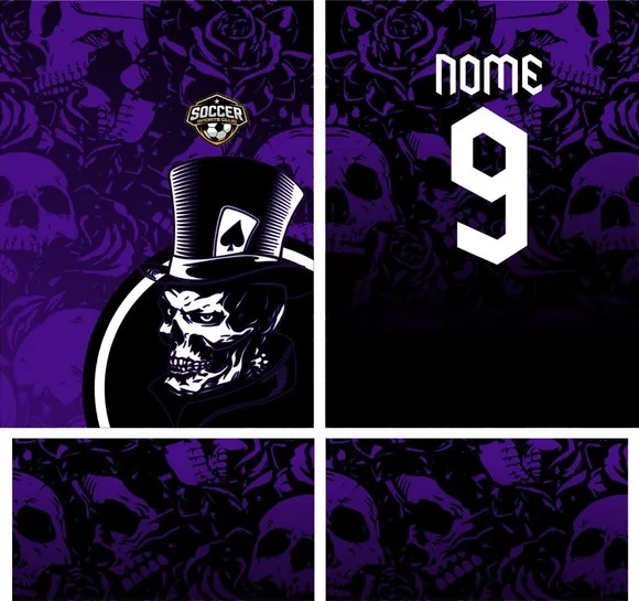 Arte Vetor Camisa Interclasse Caveira de Cartola Mod-116 R$1
