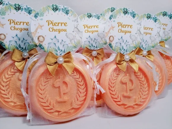 Lembrancinha Personalizada, Sabonete Letra Inicial do Nome