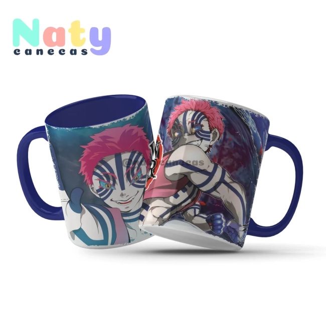 Caneca Personalizada Demon Slayer Alça Color