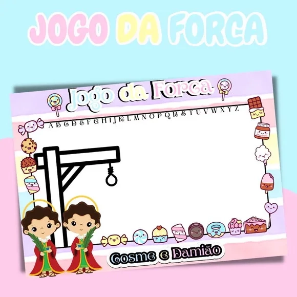 Jogo da Forca Personalizado