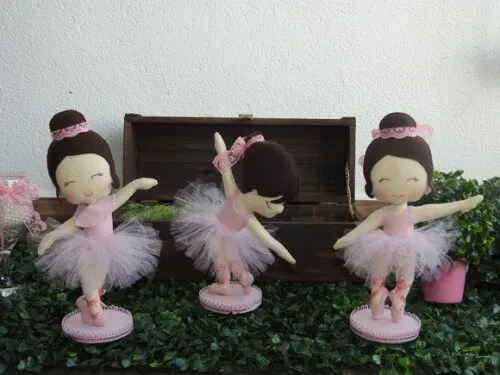 Kit Bailarina em Feltro