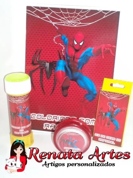 Kit Alegria Homem Aranha