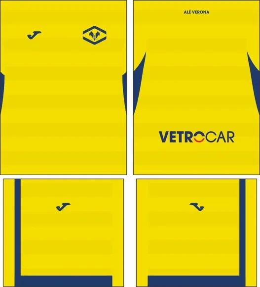 Arte Vetor Camisa Hellas Verona 2025