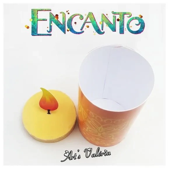 Caixa Vela Encanto para Guloseimas