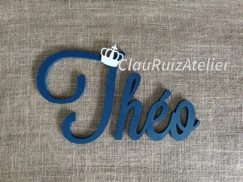 Nome De Parede em MDF