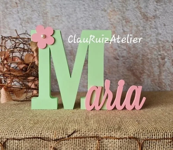 Jardim Encantado - Nomes Personalizados