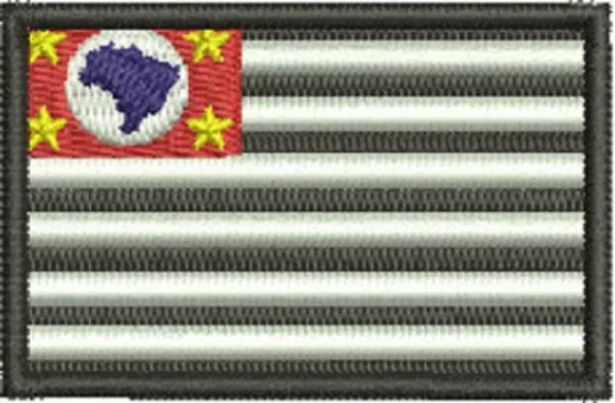 Matriz de Bordado Bandeira do Estado de São Paulo