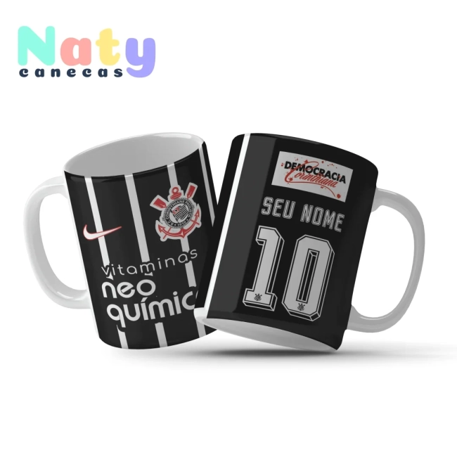 Caneca Personalizada Futebol Corinthians