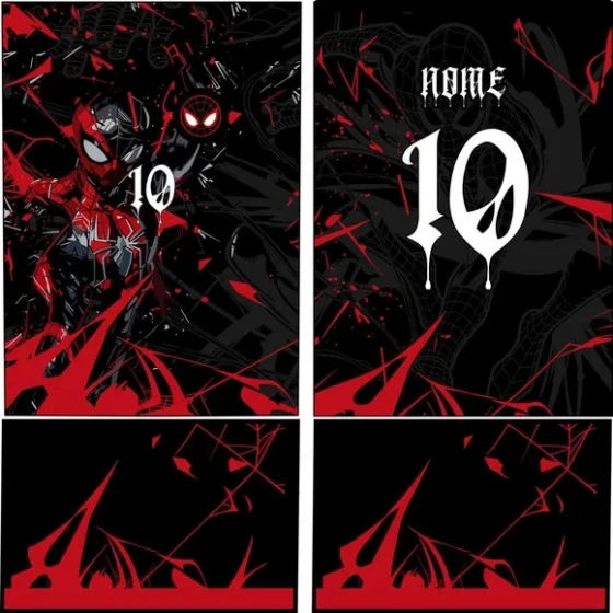 Arte Vetor Camisa Interclasse Homem Aranha Mod-827