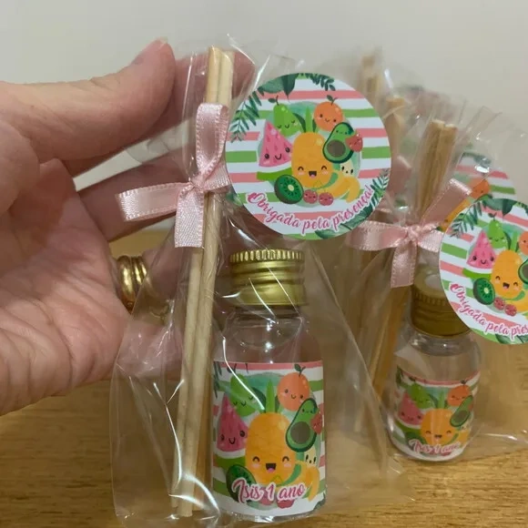 Lembrancinha Aromatizador 1 ano frutinha