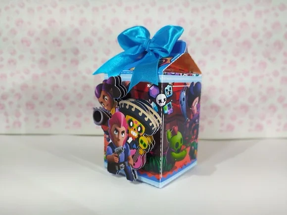 Kit 60 Lembrancinhas Brawl Star