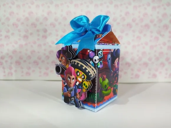 Kit 60 Lembrancinhas Brawl Star