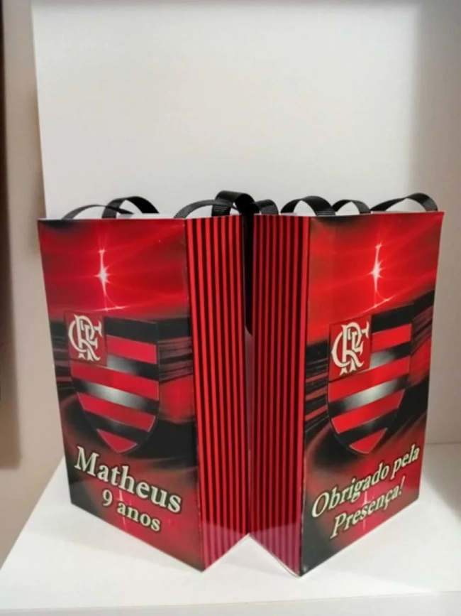 Sacolinhas Personalizadas Time do Coração para Lembrancinhas