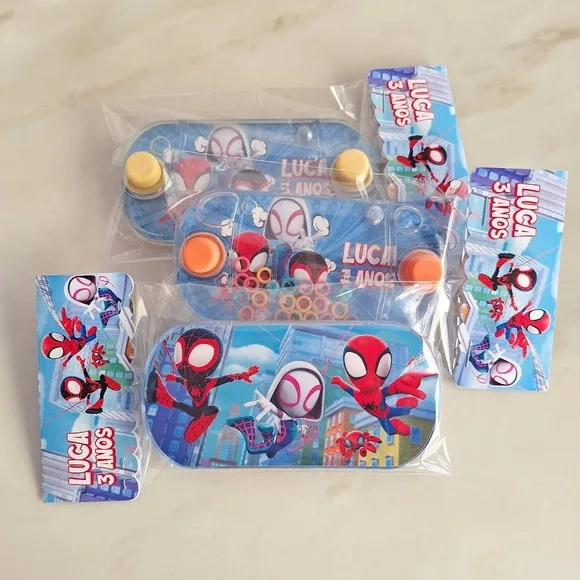 Mini Aquaplay Personalizado na Lapela - Spidey e Seus Amigos
