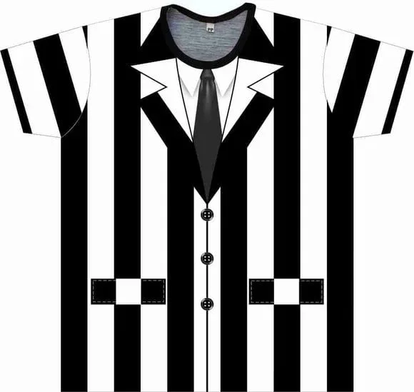 Camiseta infantil Terno Listrado – Fantasia Temática Ricardo Fantasias