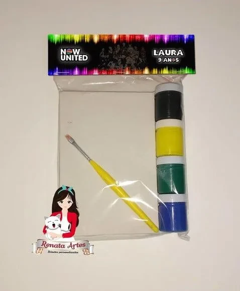 Kit Pintura Personalizado Now United