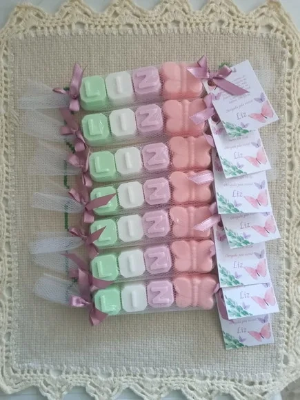 Lembrancinha Nomes 3 Letras e Coração