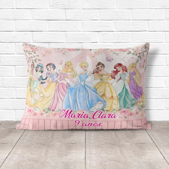 Almofada Personalizada lembrancinhas das Princesas