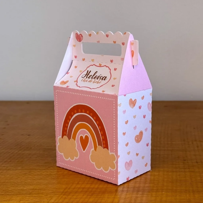 PEGUE E MONTE - Kit Festa ARCO IRIS BOBO MENINA - Decoração de Festa | Lembrancinhas | Aniversário | Personalizados
