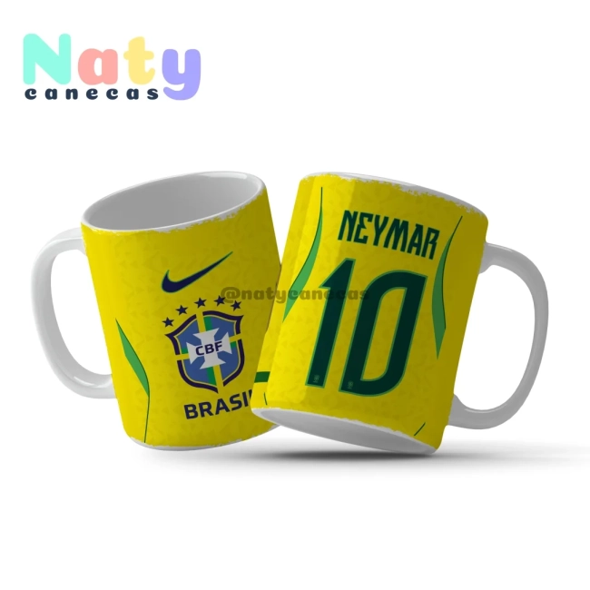 Caneca Personalizada Futebol Brasil