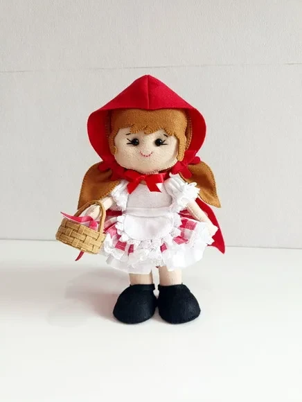 Boneca Personalizada Chapeuzinho Vermelho