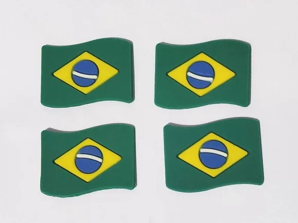 Aplique Bandeira Emborrachado Pacote com 6 Unidades