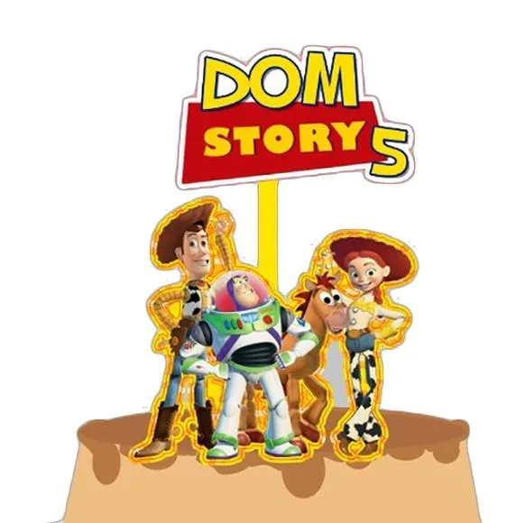Topo de Bolo Toy Story