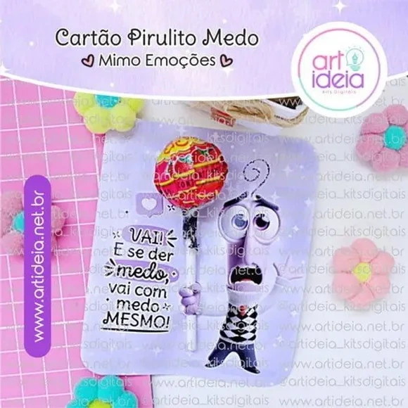 Card para Pirulito Divertidamente