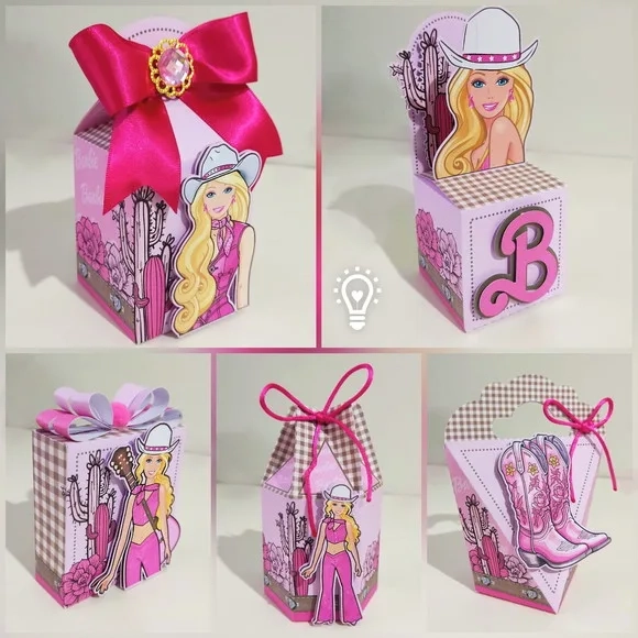 Kit 30 Lembrancinhas - Barbie Cowgirl