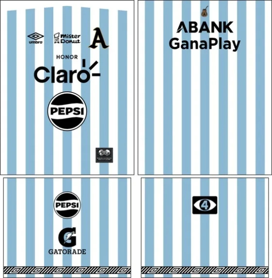 Arte Vetor Camisa Alianza Fc Tercera 2025-2026