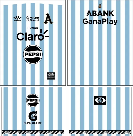 Arte Vetor Camisa Alianza Fc Tercera 2025-2026