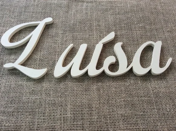 Letras Decorativas Nome De Parede