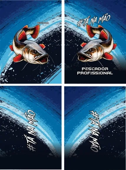 Arte Vetor Camisa Pesca-mod-0093