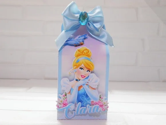 Kit 30 Lembrancinhas Cinderela