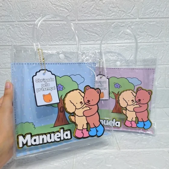 Sacola Pvc Transparente - Bobbie Goods