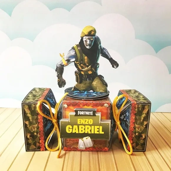 Kit 30 Lembrancinhas Fortnite