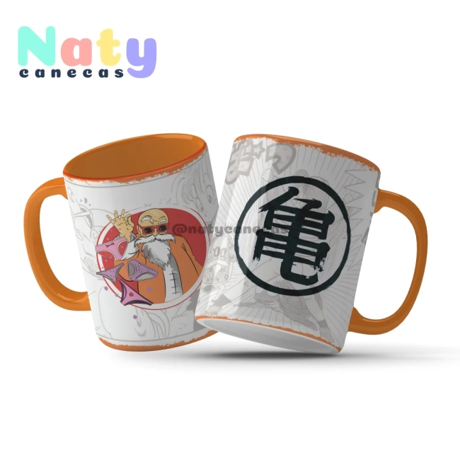 Caneca Personalizada  Dragon Ball Alça Color