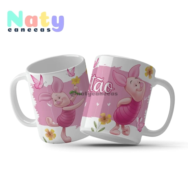 Caneca Turma do Pooh A Magia da Amizade na Sua Mesa