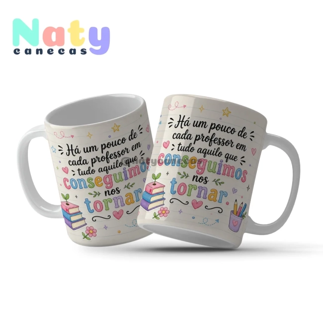 Canecas para o Dia dos Professores Um presente cheio de carinho