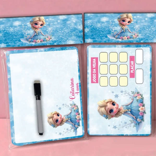 Lousa Magica Personalizada lembrancinhas Frozen