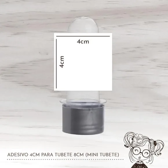 Adesivo Tubete Ursinho - 00295